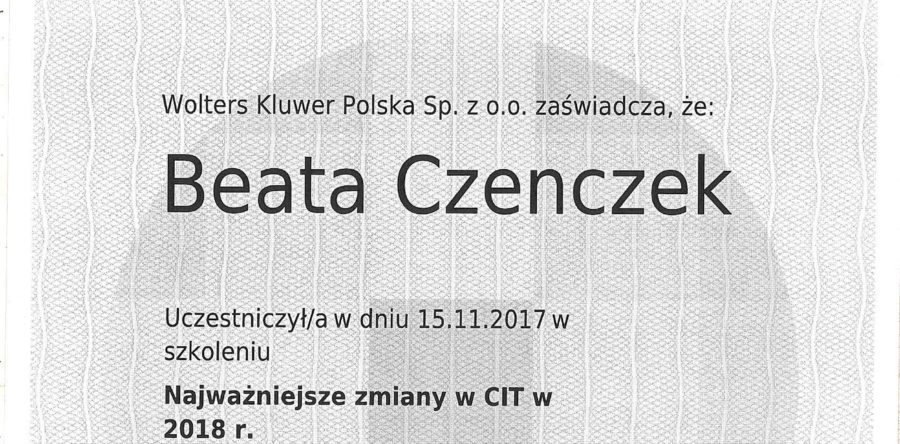 Najważniejsze zmiany w CIT w 2018r.